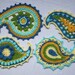 Paisley floral- crochet pattern
