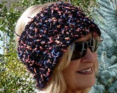 Headband Black Woman Crochet