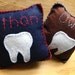 Tooth Fairy Pillow--Personalized--Any Color Felt