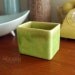 La Mirada Green Crackle Box Planter California Pottery Vintage