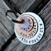 Custom Pet ID Tag - Jackson - in Layered Mixed Metal, as featured in Martha Stewart Living
