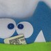 Tooth Fairy pillow - Sherman The Tooth fairy pillow by Kooky Critters
