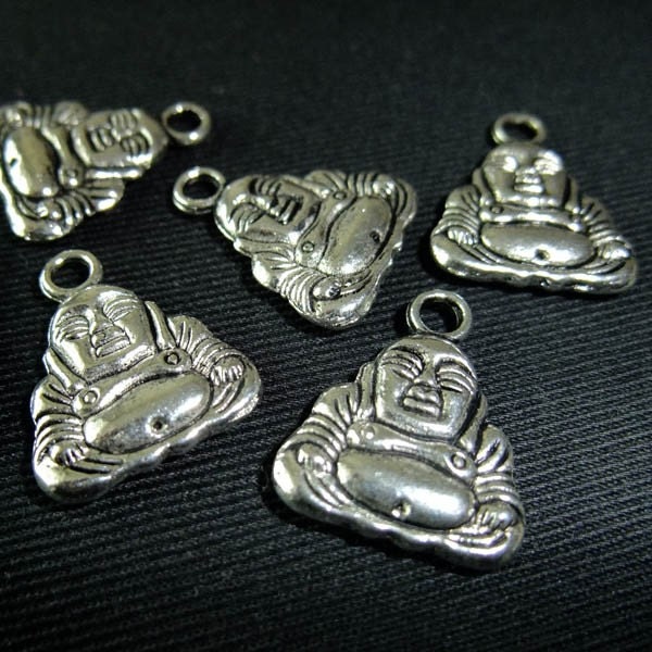 Destash (6) Smiling Buddha Charms