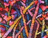 Ivy - original handmade wool wall hanging