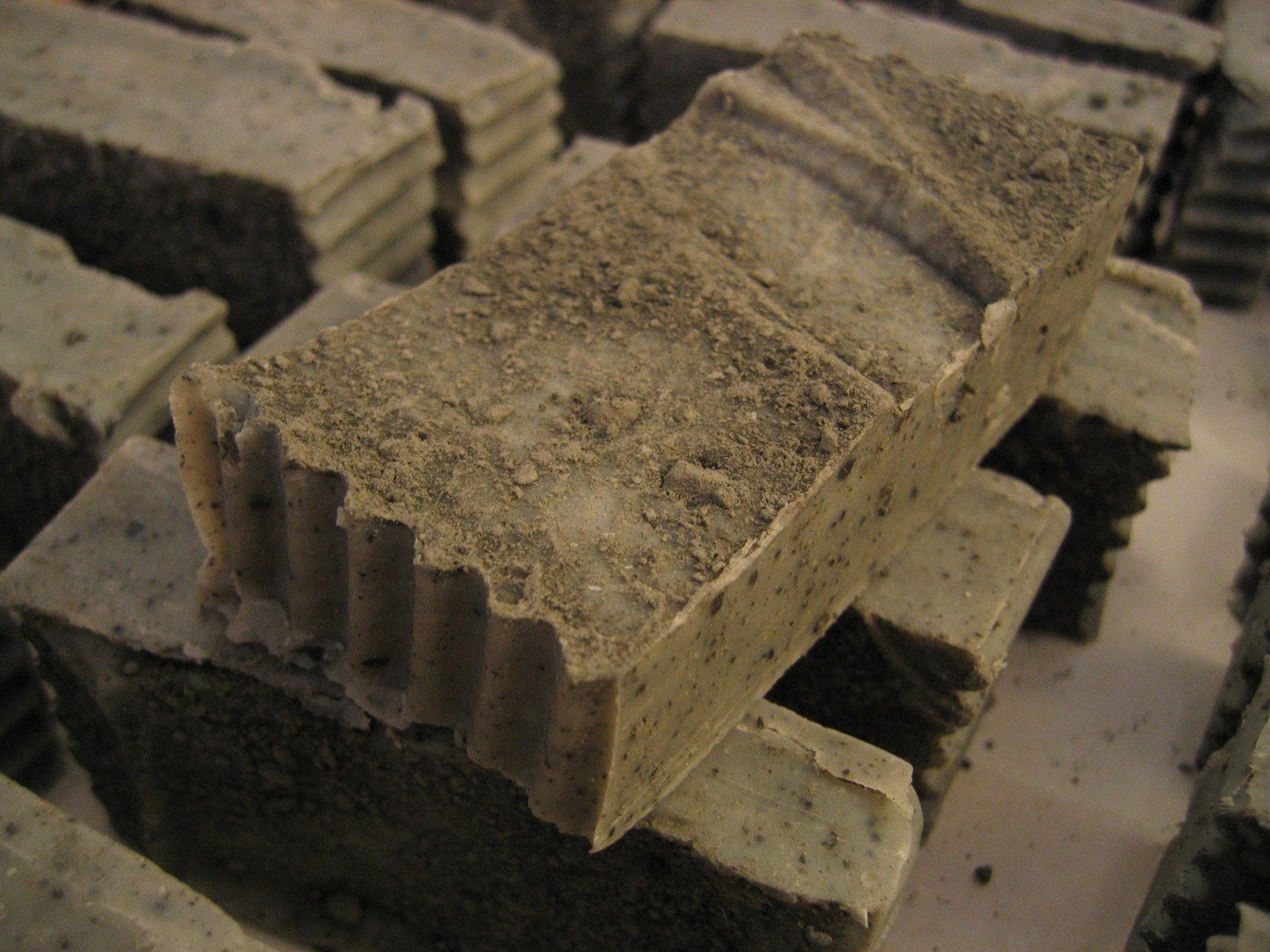 Organic Clay Tea Tree Soap - TRUE Handmade Cold Processed Soap NOT from a Base - 5-6oz