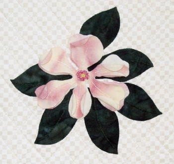 Magnolia - Petal Play by Joan Shay - Applique Quilt Block Pattern