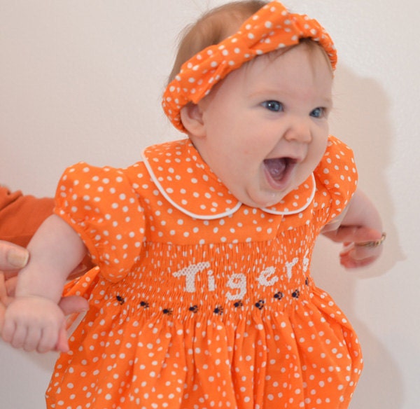Girl's Hand Smocked Romper - Spirit - Available