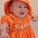 Girl's Hand Smocked Romper - Spirit - Available