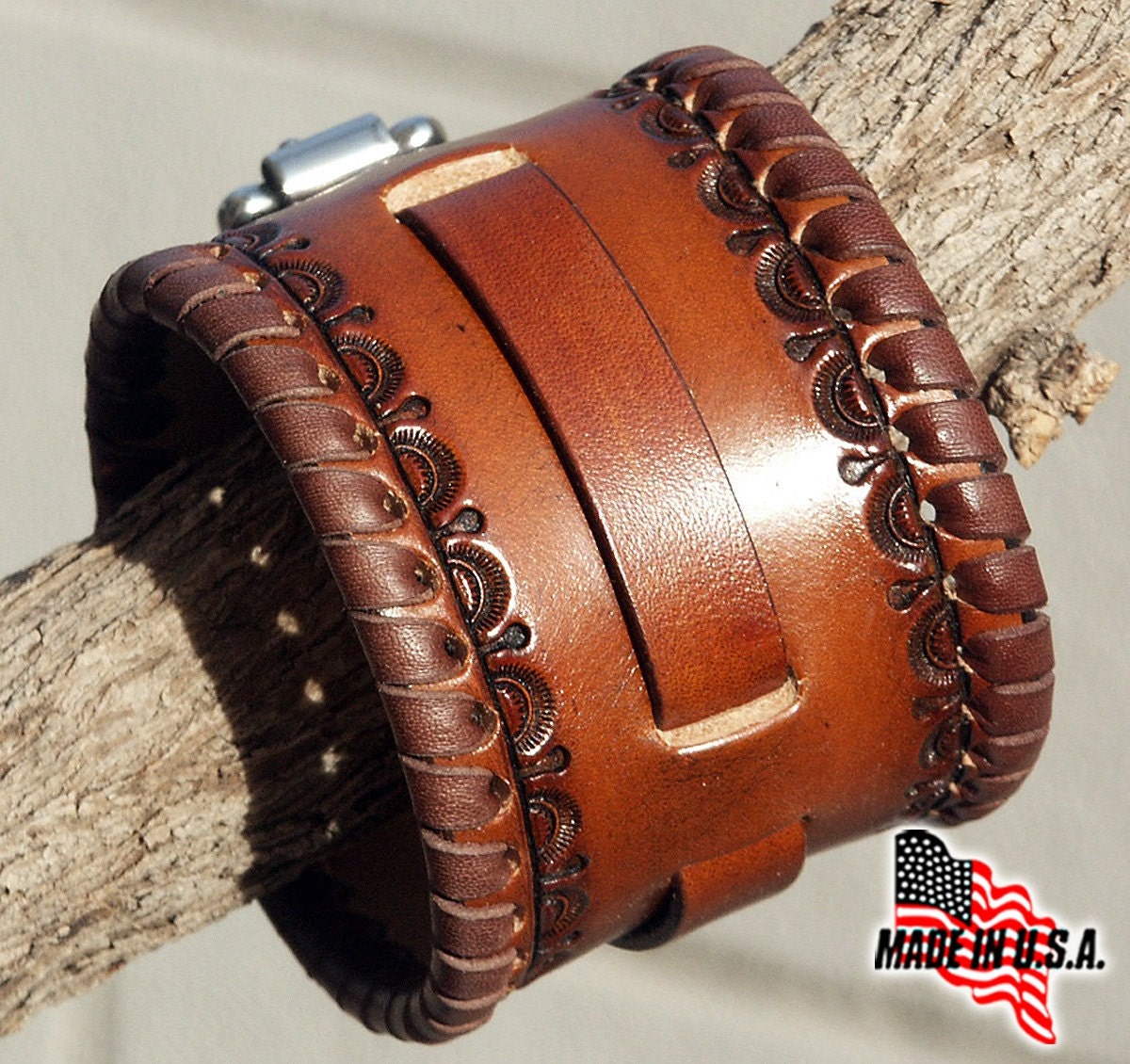 Leather Cowboy Cuffs