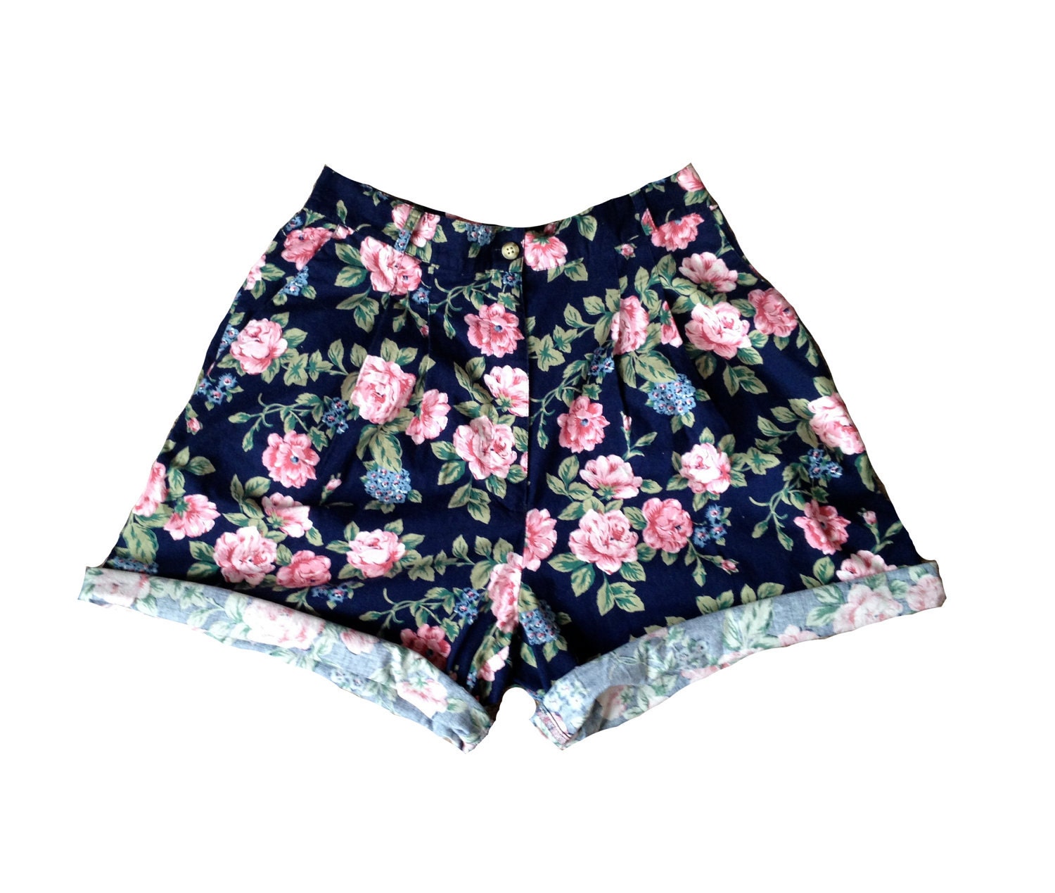 RESERVED FOR GIRLFROMBOSTONIA Pink Petals Shorts