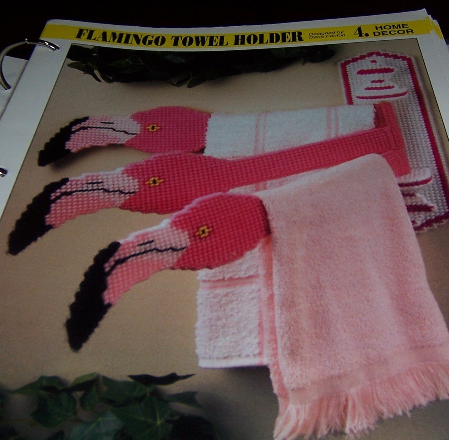 Flamingo Towel Holder