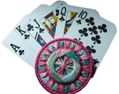 PDF FORMAT Play with Pizzazz Plastic Canvas Playing Card Holder