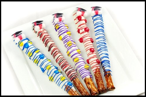 Graduation Pretzels - 1 Dozen
