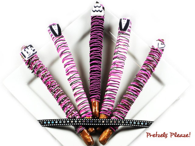 Wedding Pretzel Rods