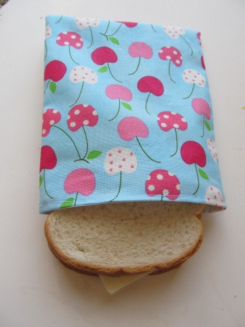 Homemade Reusable Sandwich Bag - Metro Market Cherries
