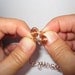 Love Bracelet Infinity Copper Wire Wrapped Friendship Bracelets Anniversary Birthday Gifts