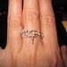 Hope Ring Custom Ring Colors Wire Wrapped Gift for Her Inspirational Dainty Delicate Ring Gifts Under 20