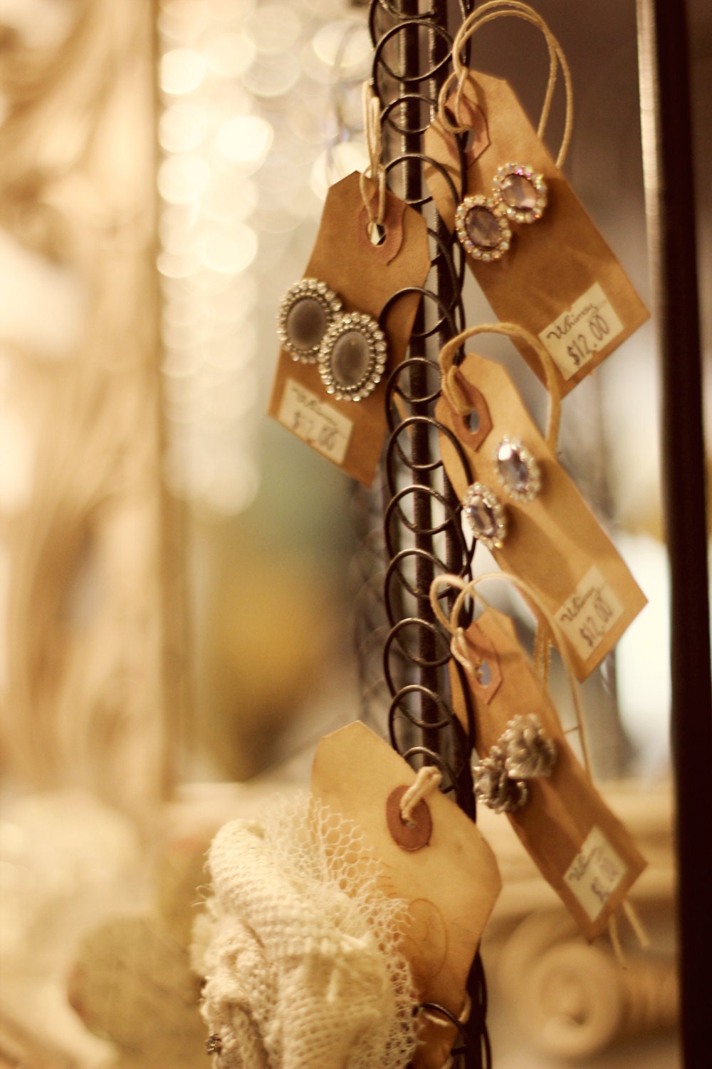Jewelry Display Card Display