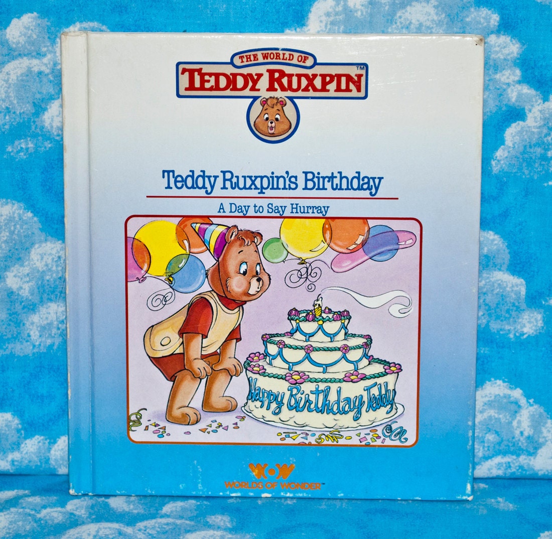 teddy ruxpin birthday