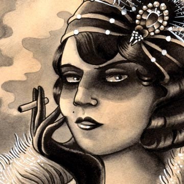 12X15 Tattoo Inspired Femme Fatales