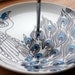Hand Drawn Peacock Cake Stand