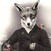 Mr Christmas Fox - 11x14 print