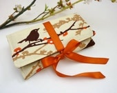 Jewelry Roll - Design Your Own Custom Gift for Her - Bark & Saffron Aviary Collection
