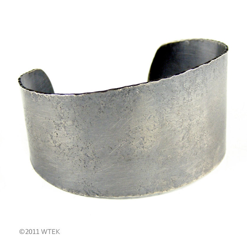 Rough Silver Cuff