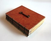 Vintage Skeleton Key Coptic Bound Journal