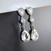Stella- Vintage Inspired crystal EARRINGS -Bridal Elegance