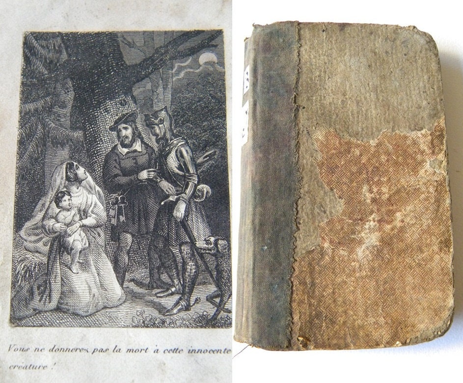 1839 antique french book