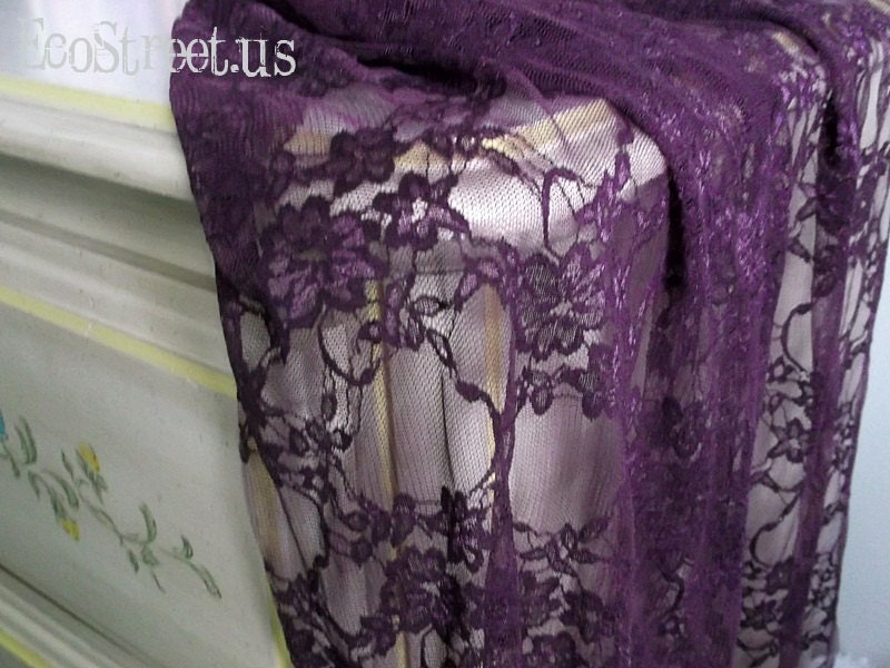 SALE Baby Wrap - Lace in Purple, Wrap Scarf, Great for Photo Prop