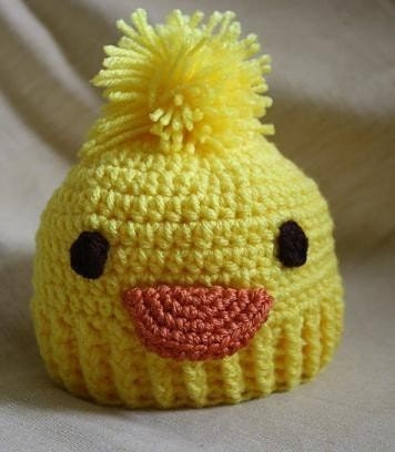 Crochet Duck Hat