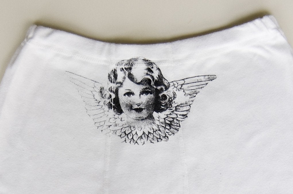 long underpants - angel (M)