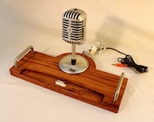 iPad - iPhone - iPod - Dock - Sync and Charging Station- Oak - Microphone - iPad Dock  IPhone5 Dock iPod