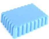 SoapyLove Scallop Rectangle Soap Mold (Single Cavity)