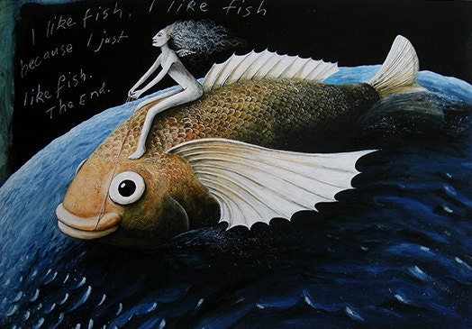 I like Fish - Limited Edition Print