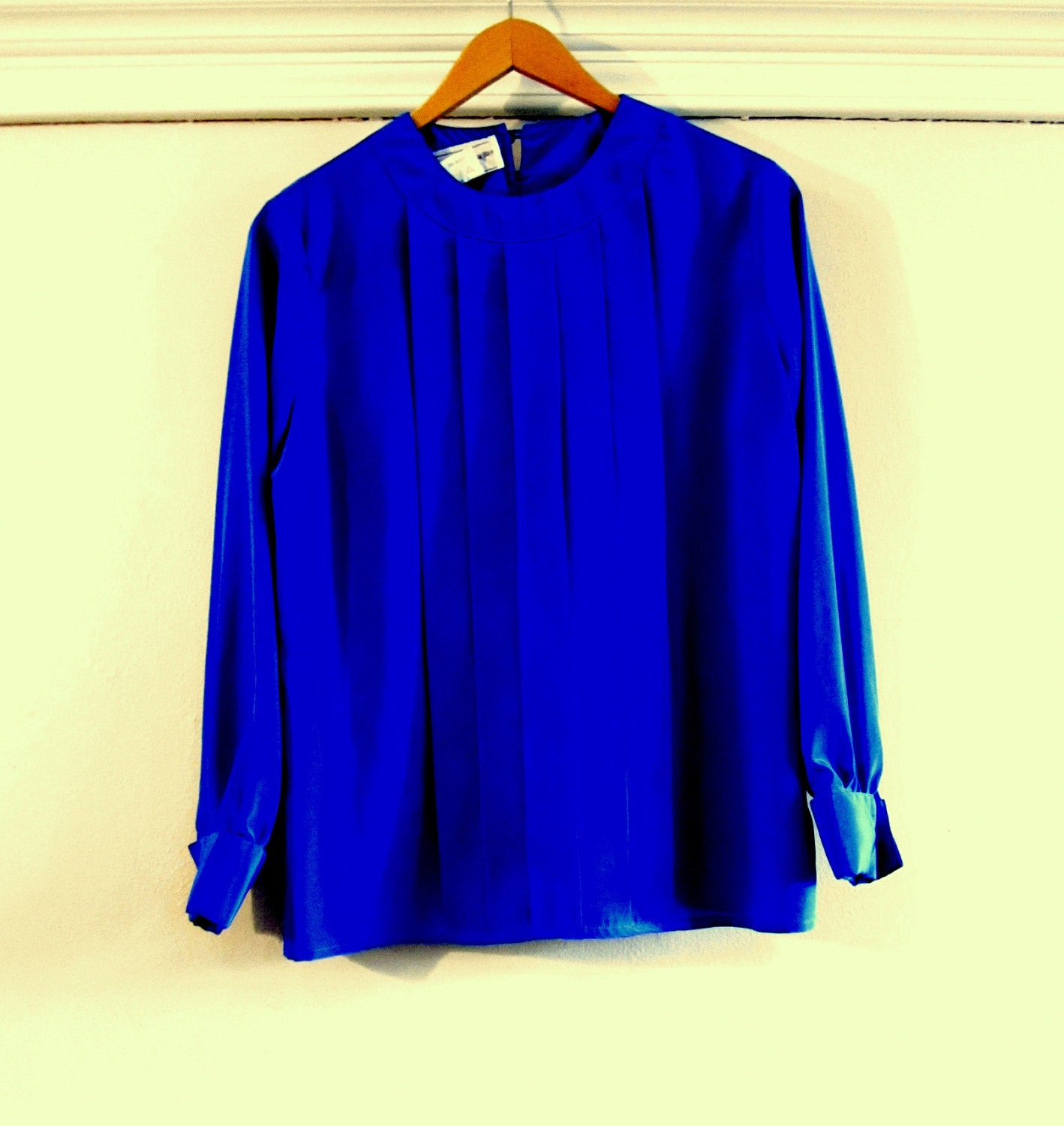 Cobalt Blue Blouse