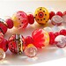 Waterdrops on the Horizon.. Chrysanthemum beadset by Caroline Dousi (SRA)
