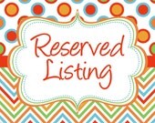 Custom Listing for Dana Crowe