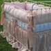 Ballet Pink Handkerchief Linen 2" Ruffled Nursery Bedding