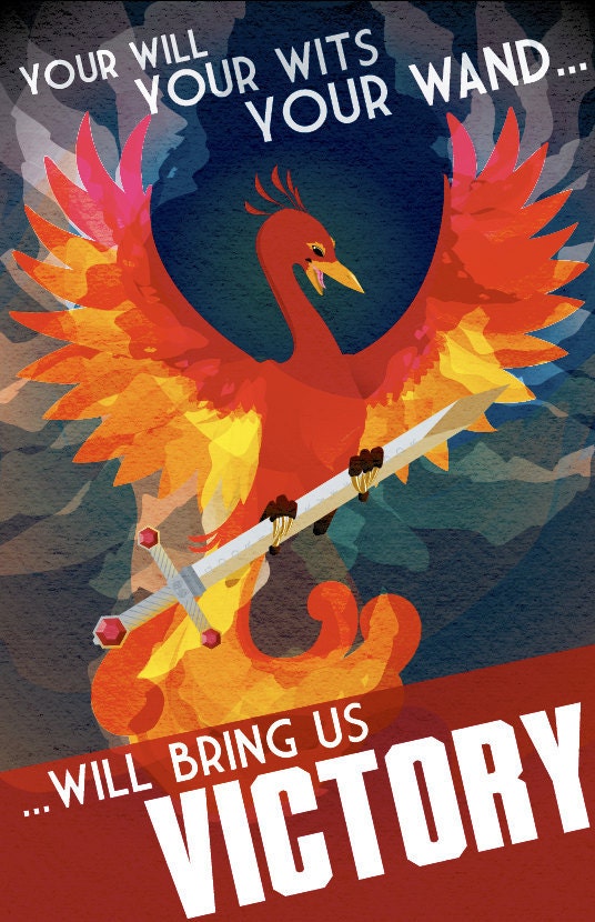 Your Will, Your Wits, Your Wand - 11x17" Poster Print