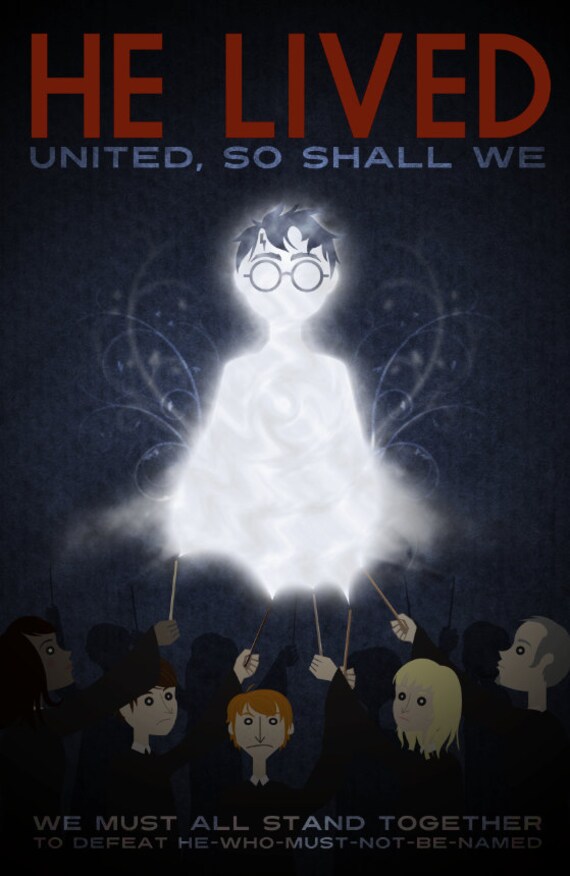 The Boy Who Lived - 11x17" Poster Print