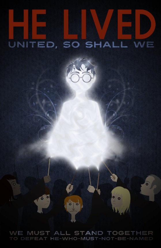 The Boy Who Lived - 11x17" Poster Print