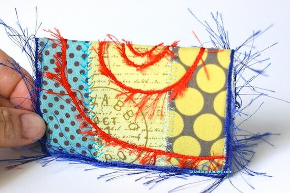Business Card Holder - Polka Dot Explosion Il_570xn