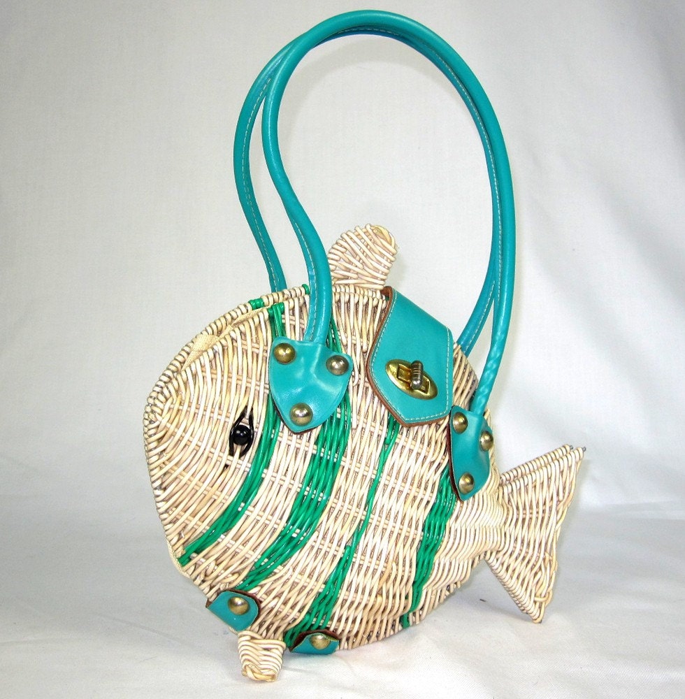 fish basket purse