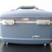 Vintage Blue American Tourister Train Case