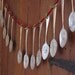 Vintage Silverware Silver Plate Teaspoon Merry Christmas Garland Ornament