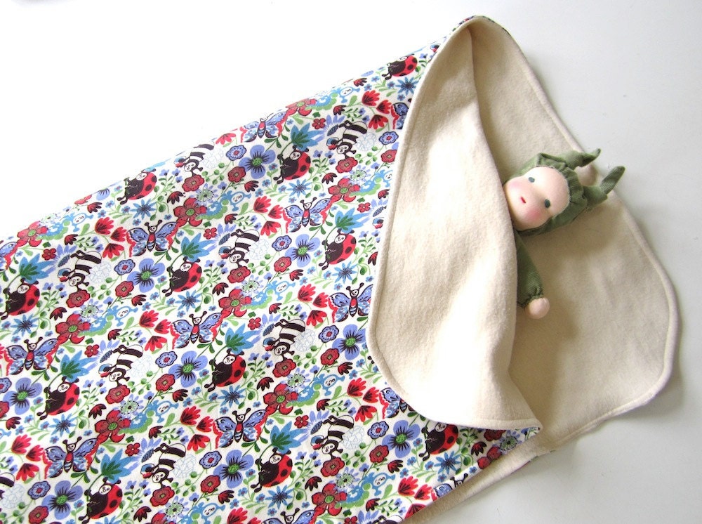 Baby blanket, organic, cotton, receiving blanket, eco friendly, natural, soft, floral, baby gift, shower gift, cosy, organic kids