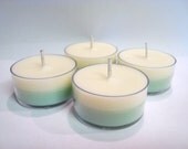 Coconut Lime SOY Tea Light Candles (Set of 4)